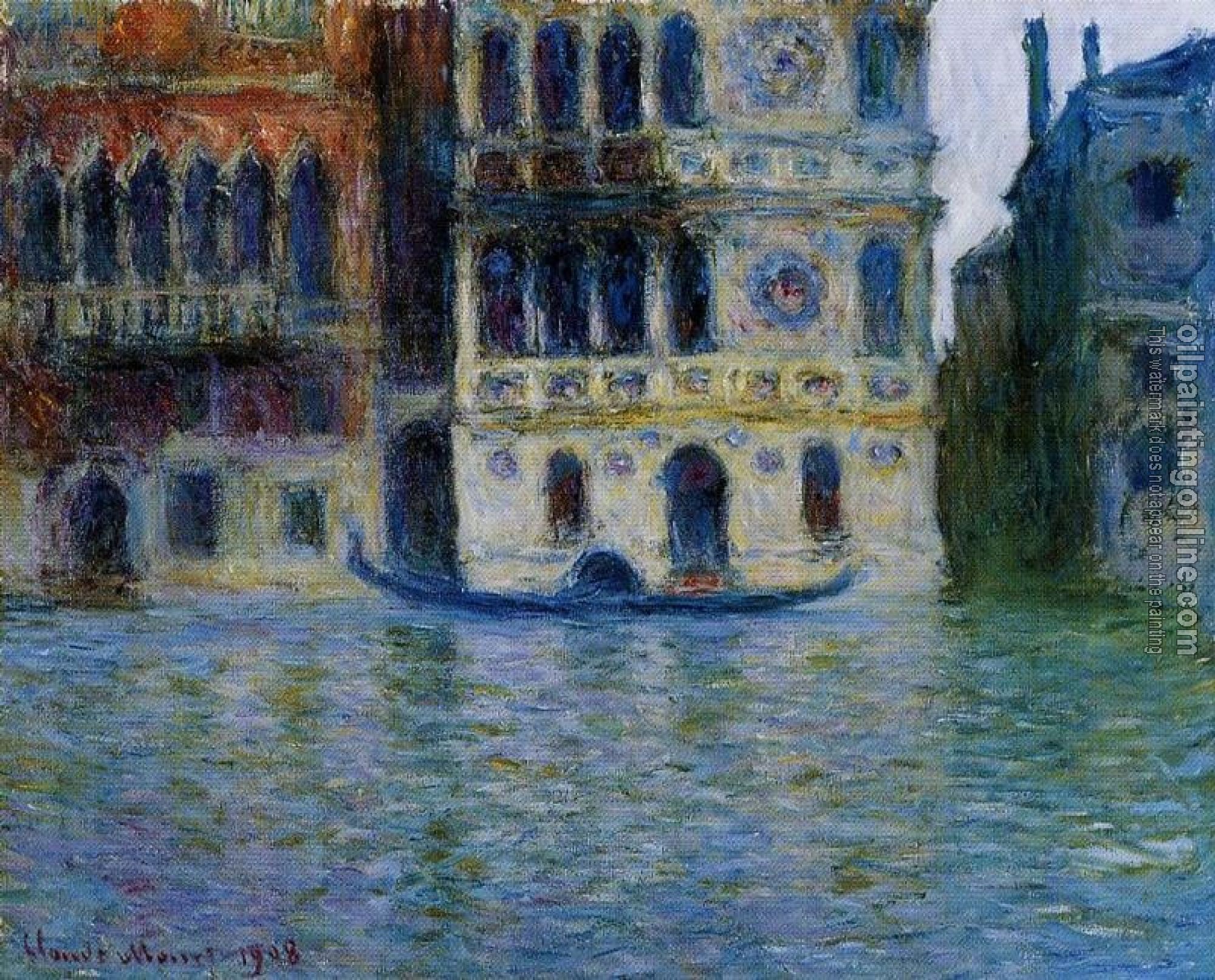 Monet, Claude Oscar - Palazzo Dario